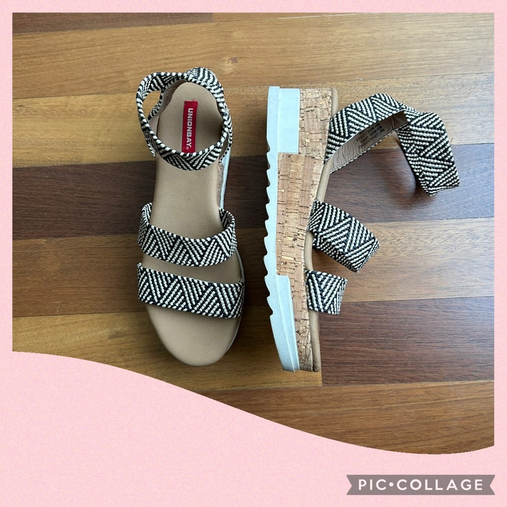 ♦️Unionbay platform sandals